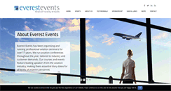 Desktop Screenshot of everestevents.co.uk